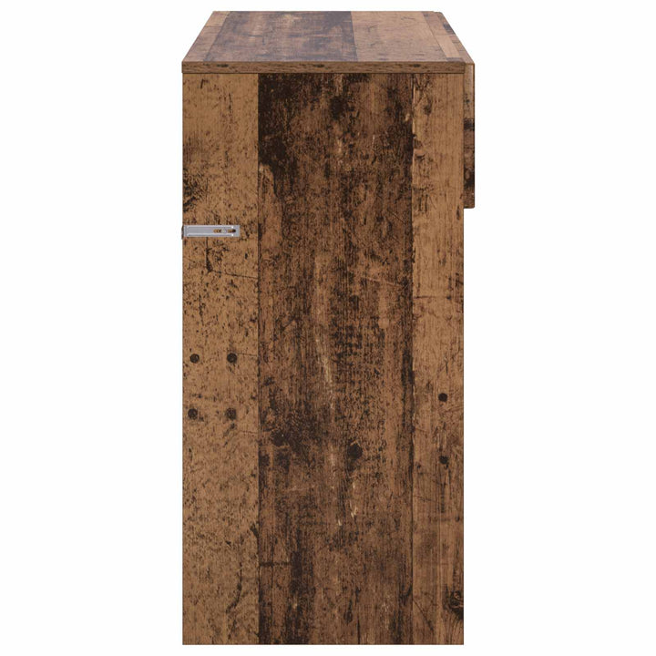 Konsolbord Gammalt Trä 96,5 X 38 X 75 Cm Konstruerat Trä