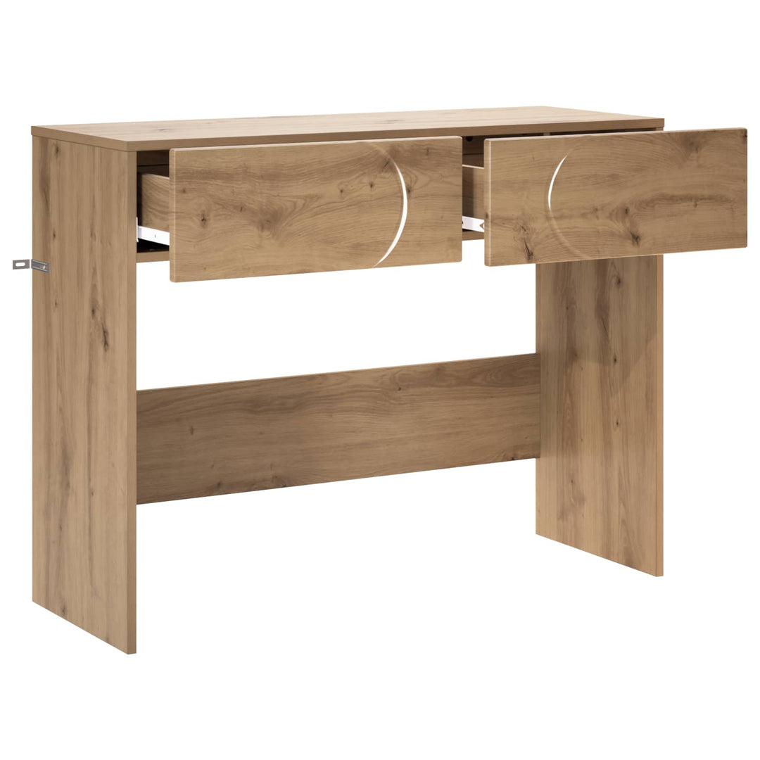 Konsolbord Artisan-Ek 96,5 X 38 X 75 Cm Konstruerat Trä