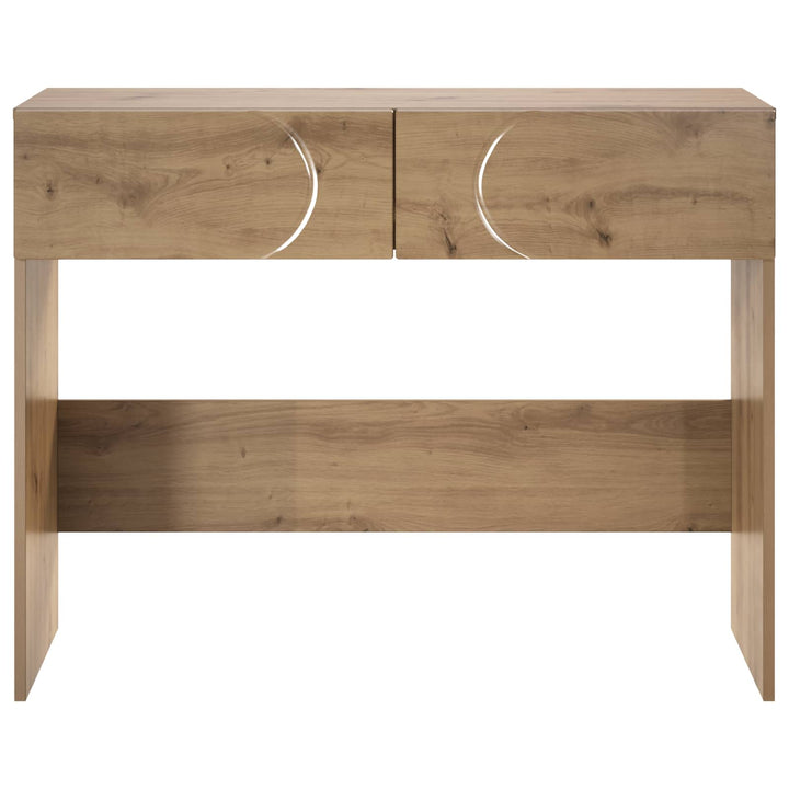 Konsolbord Artisan-Ek 96,5 X 38 X 75 Cm Konstruerat Trä
