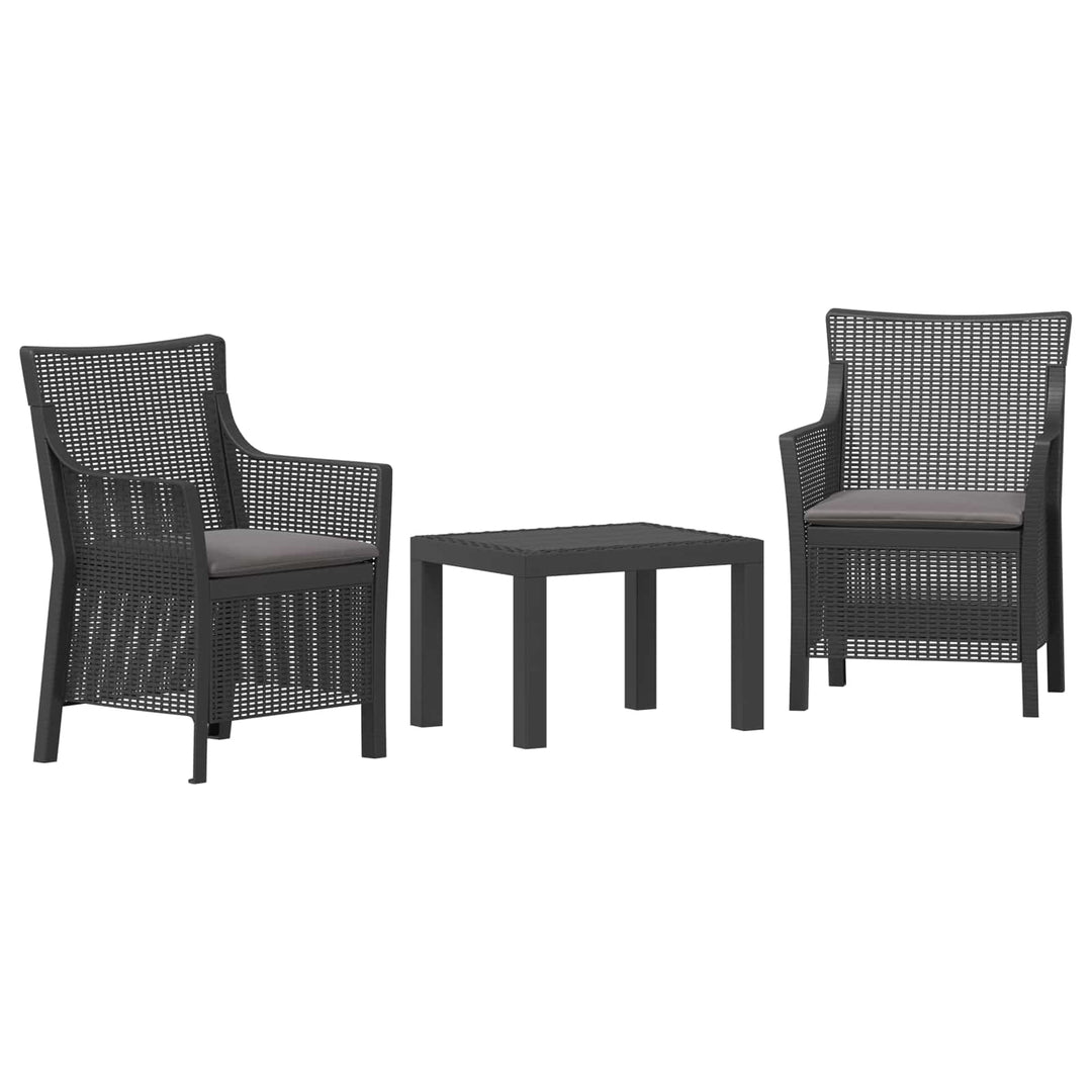 Lounge-Set 3 St Antracit Pp