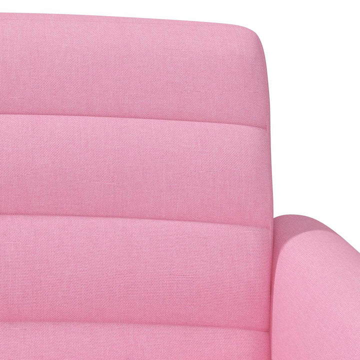 Loveseat Med Knapprapport Rosa 116 X 67 X 80 Cm Tyg
