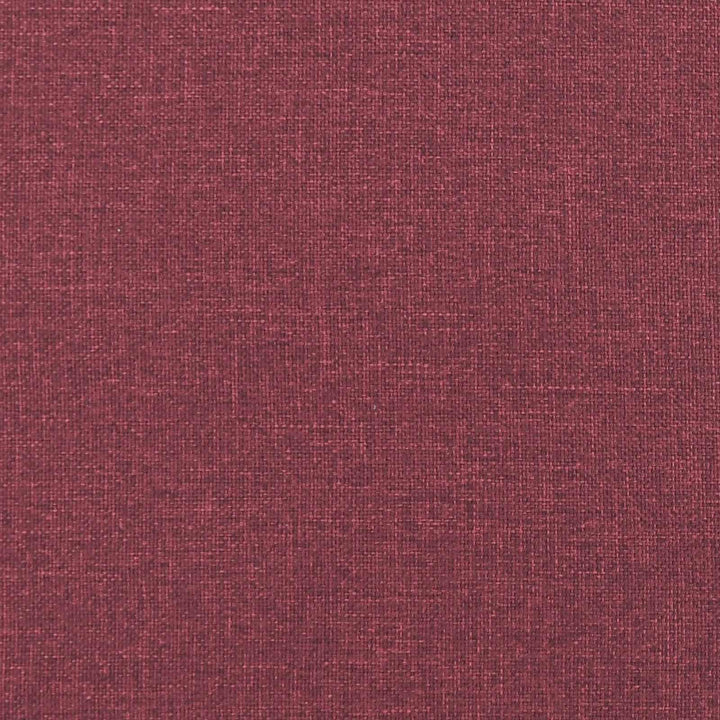 Loveseat Med Knapprapport Vinröd 120 X 65 X 79 Cm Tyg
