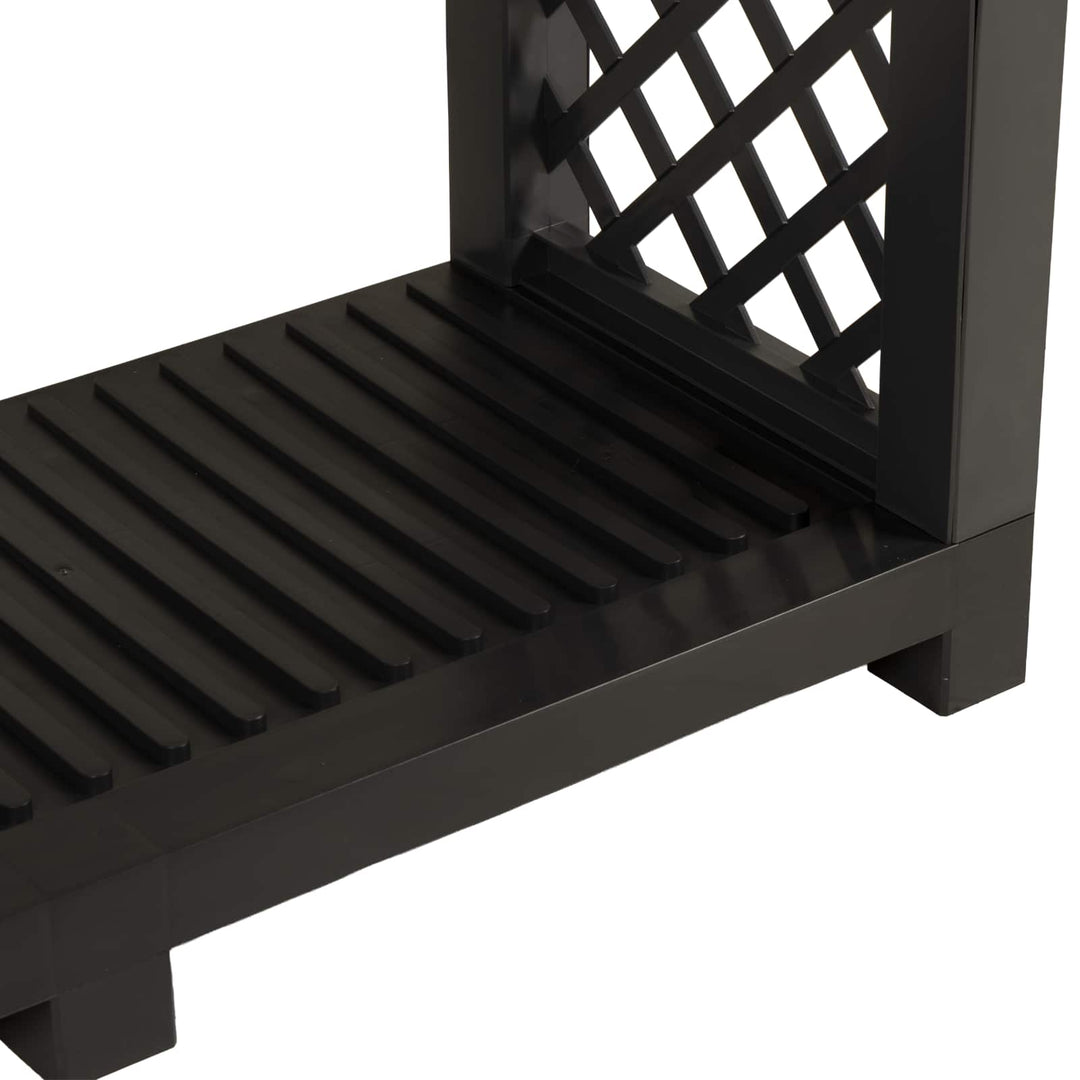 Eldstäder Rack 114 X 46 X 101 Cm Pp Antracit