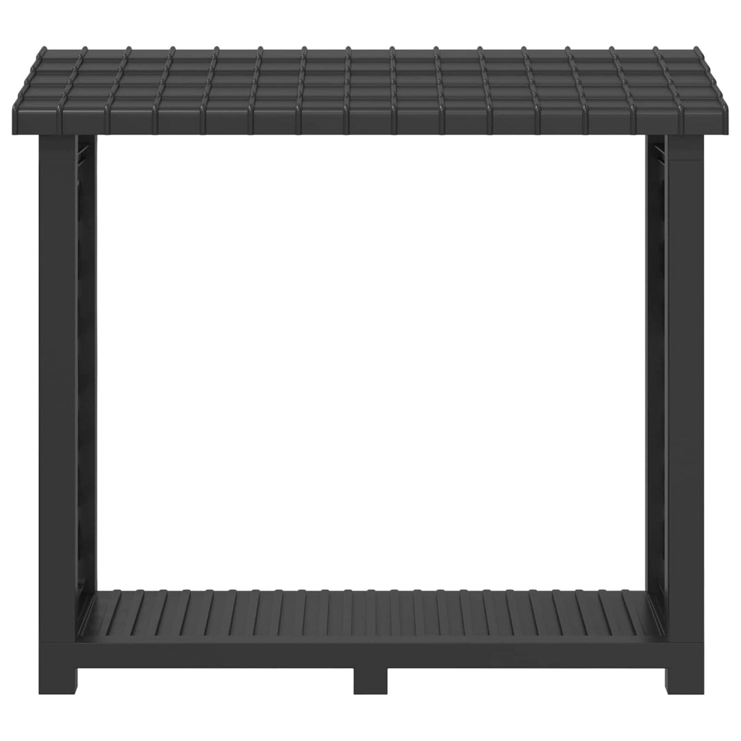 Eldstäder Rack 114 X 46 X 101 Cm Pp Antracit