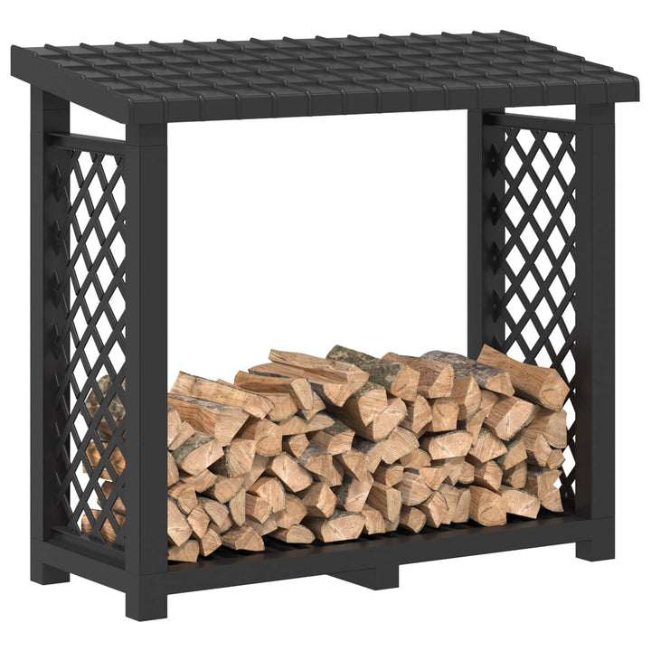 Eldstäder Rack 114 X 46 X 101 Cm Pp Antracit
