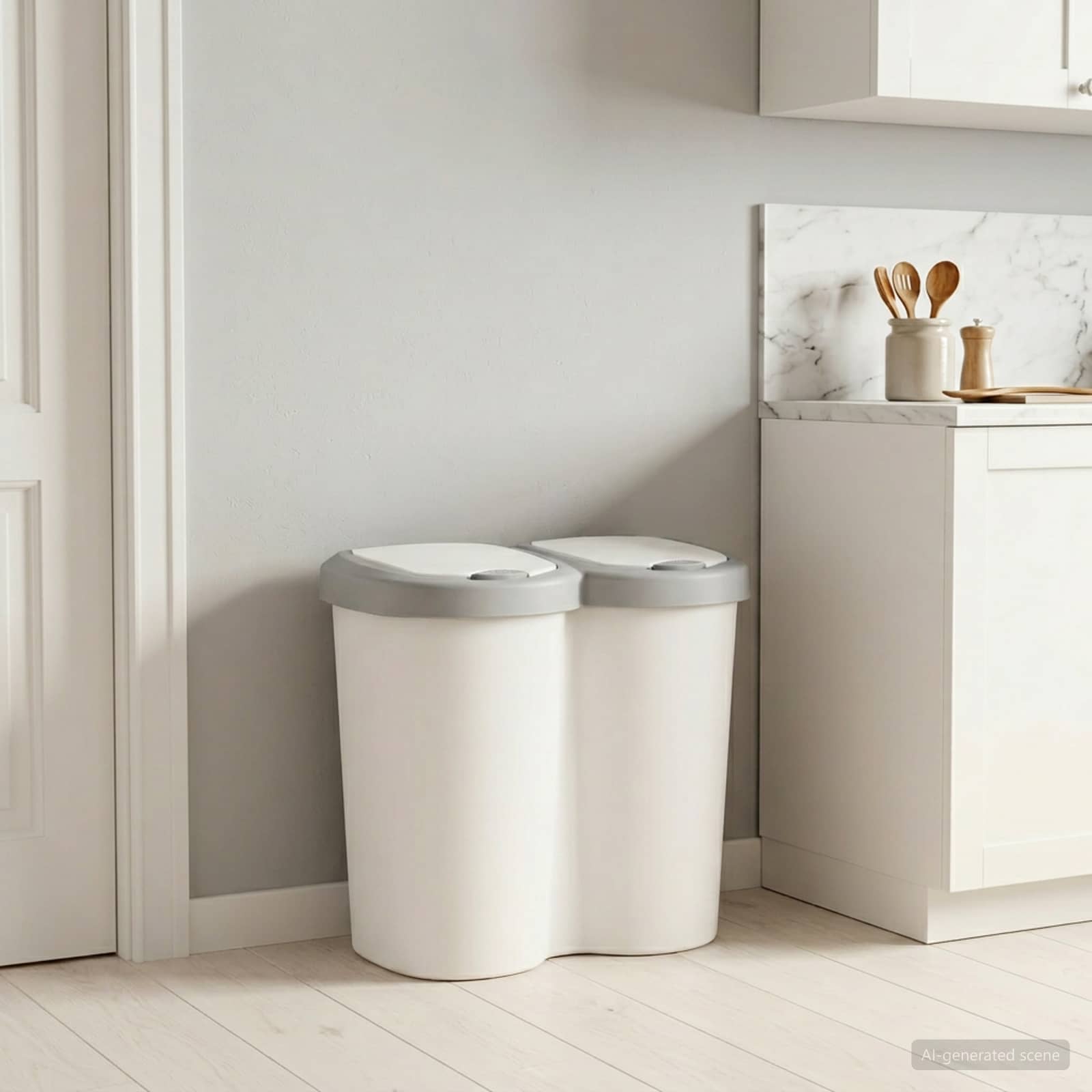 Soptunna Vit 49,5 X 30 X 46,5 Cm Pp