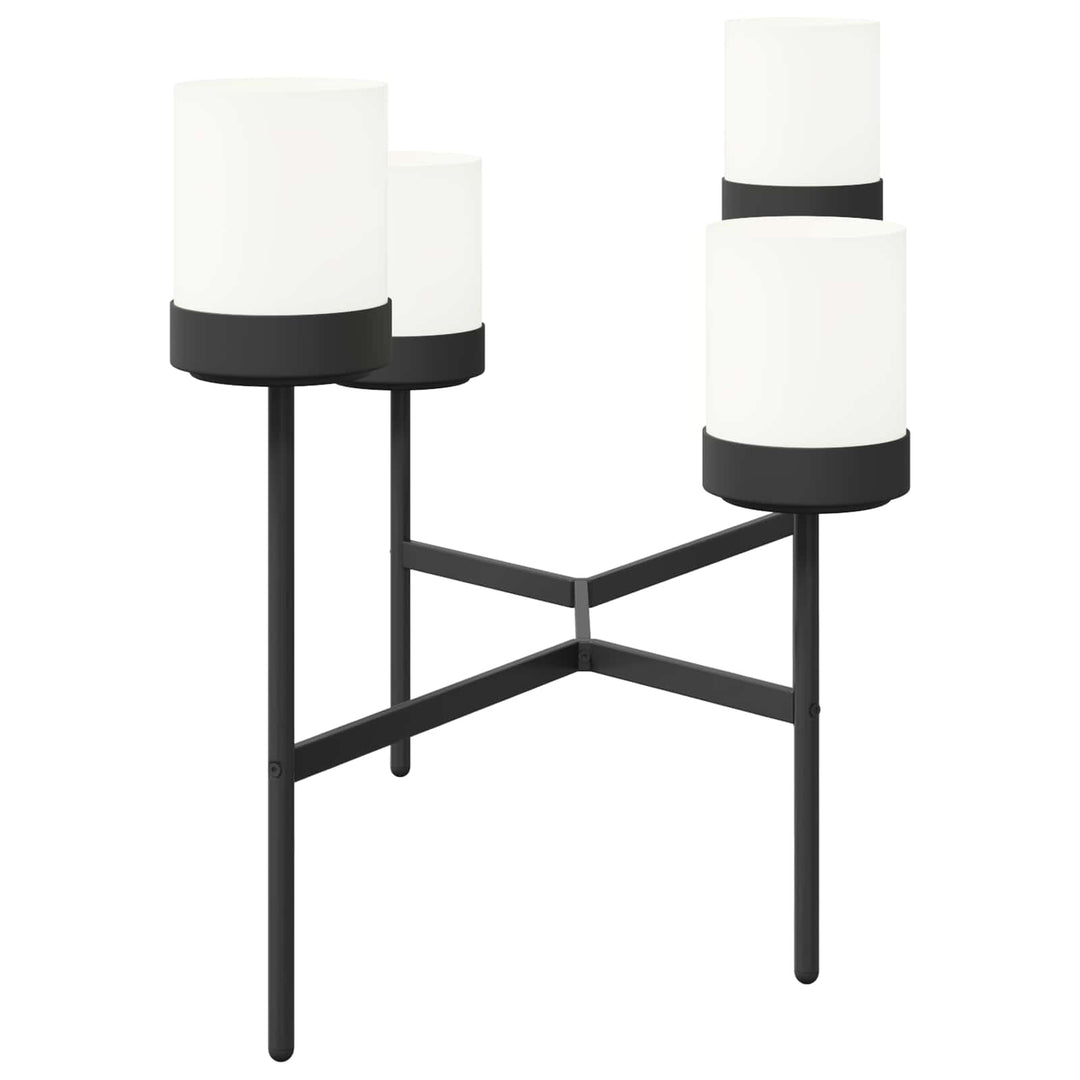 Blomställ Vit 125 X 55 X 81 Cm Pp Och Stål