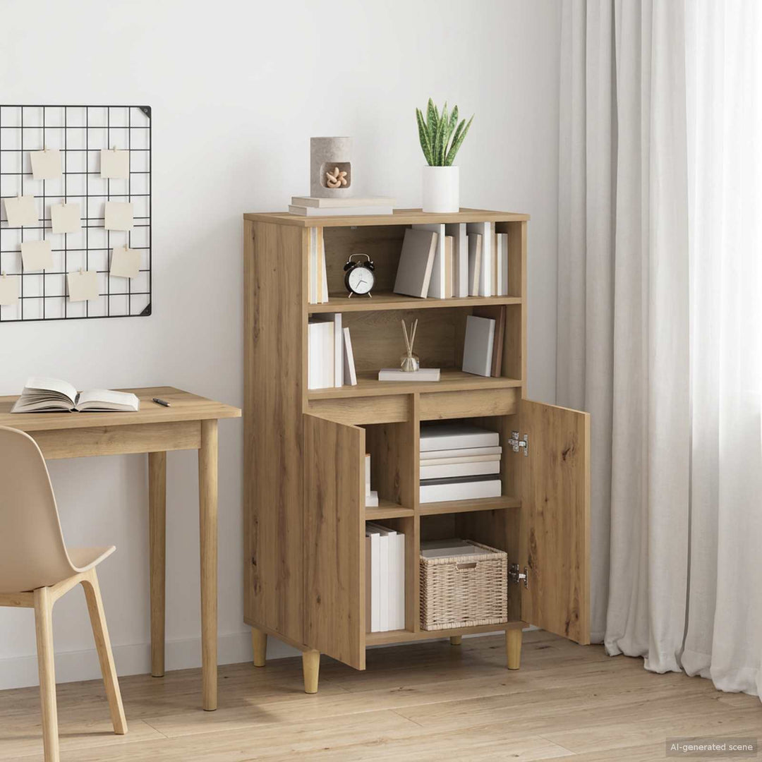 Skåp Artisan-Ek 60 X 36 X 110 Cm Konstruerat Trä