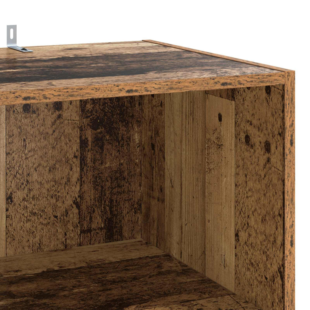 Sideboard Ekträ 45 X 41 X 185 Cm Konstruerat Trä