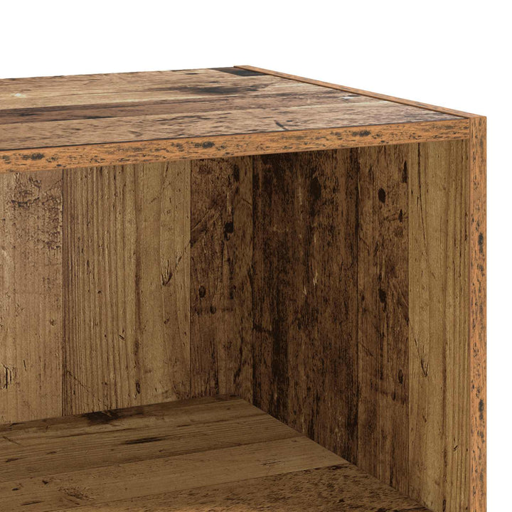 Sideboard Ekträ 70 X 41 X 185 Cm Konstruerat Trä
