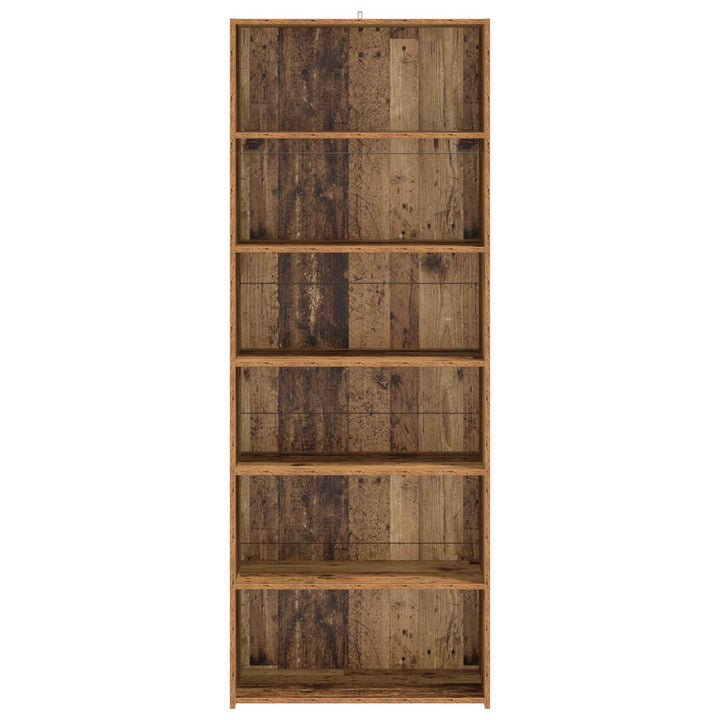 Sideboard Ekträ 70 X 41 X 185 Cm Konstruerat Trä