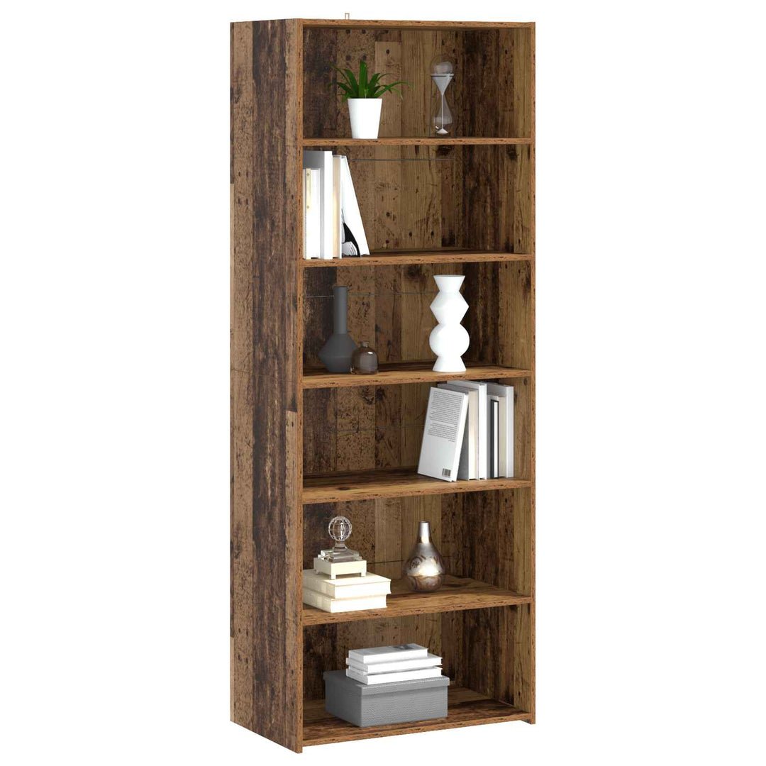 Sideboard Ekträ 70 X 41 X 185 Cm Konstruerat Trä