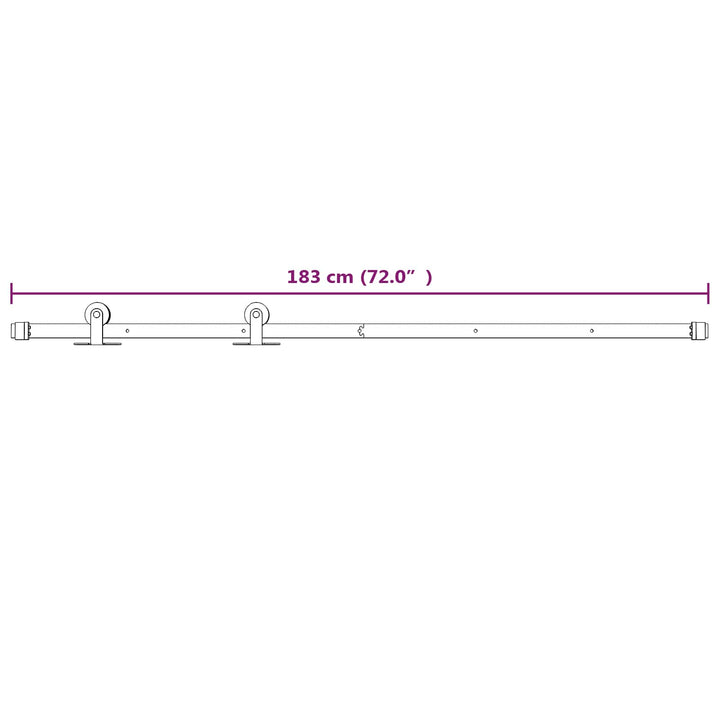 Skjutdörr Naturlig Och Vit 90 X 210 Cm Massiv Furuträdörr