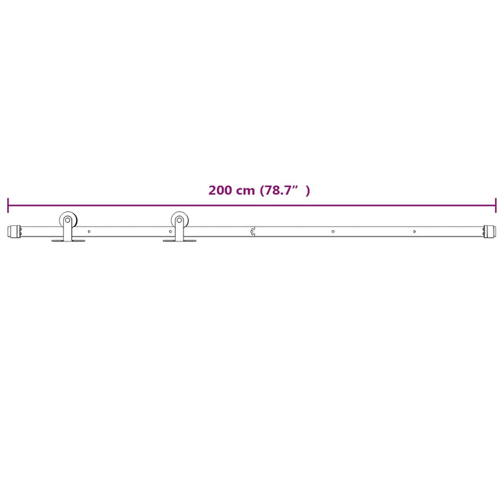 Skjutdörr Naturlig Och Vit 95 X 210 Cm Massiv Furuträdörr