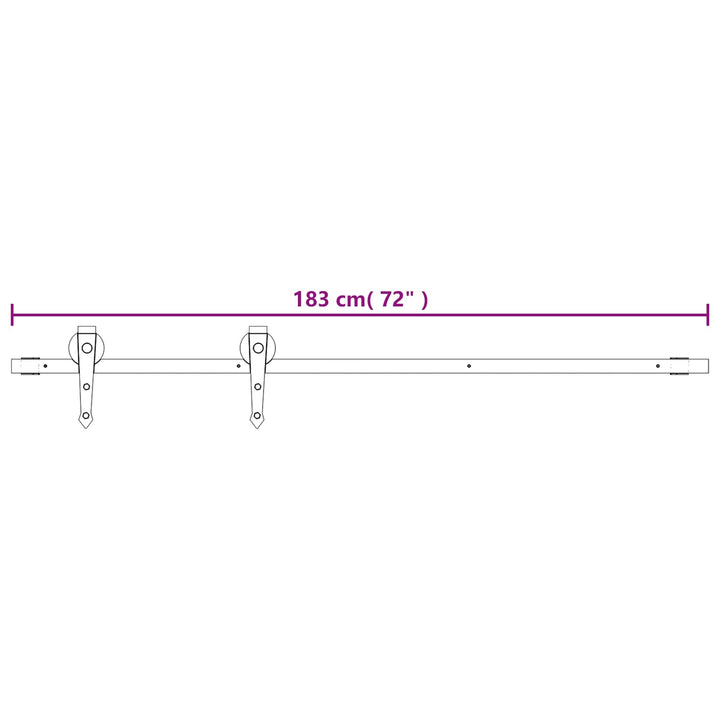 Skjutdörr Naturlig Och Svart 90 X 210 Cm Massiv Furuträdörr