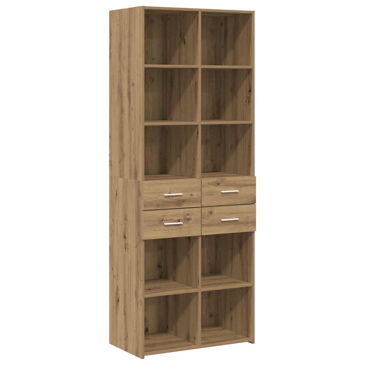 Bokhylla Artisan-Ek 30 X 42.4 X 185.2 Cm