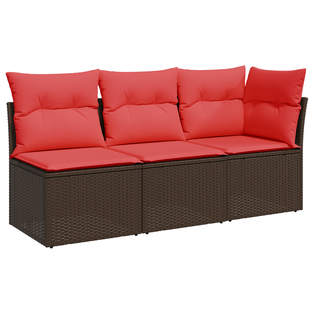 | Trädgårdsoffa | Med Kudde 172 X 62 X 69 Cm Poly Rattan