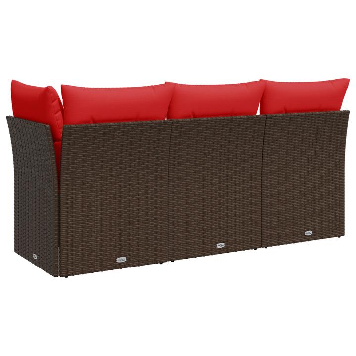 | Trädgårdsoffa | Med Kudde 172 X 62 X 69 Cm Poly Rattan