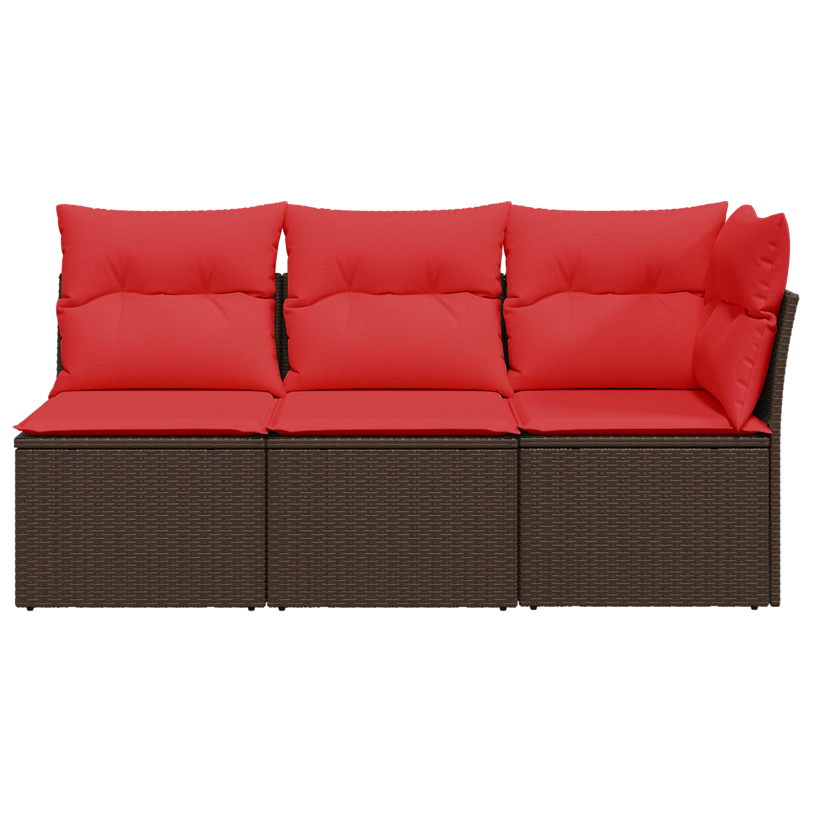 | Trädgårdsoffa | Med Kudde 172 X 62 X 69 Cm Poly Rattan