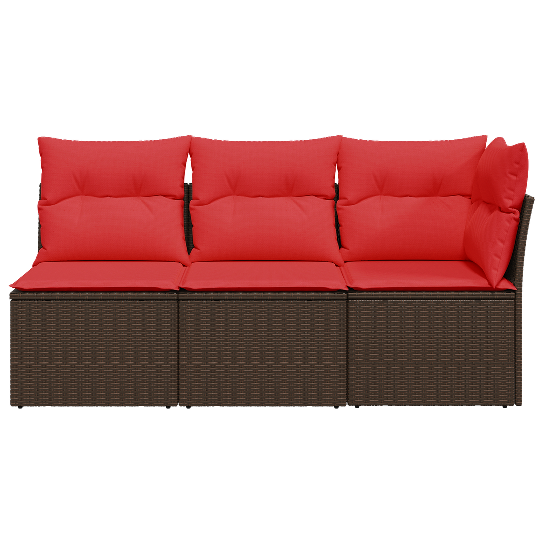| Trädgårdsoffa | Med Kudde 172 X 62 X 69 Cm Poly Rattan