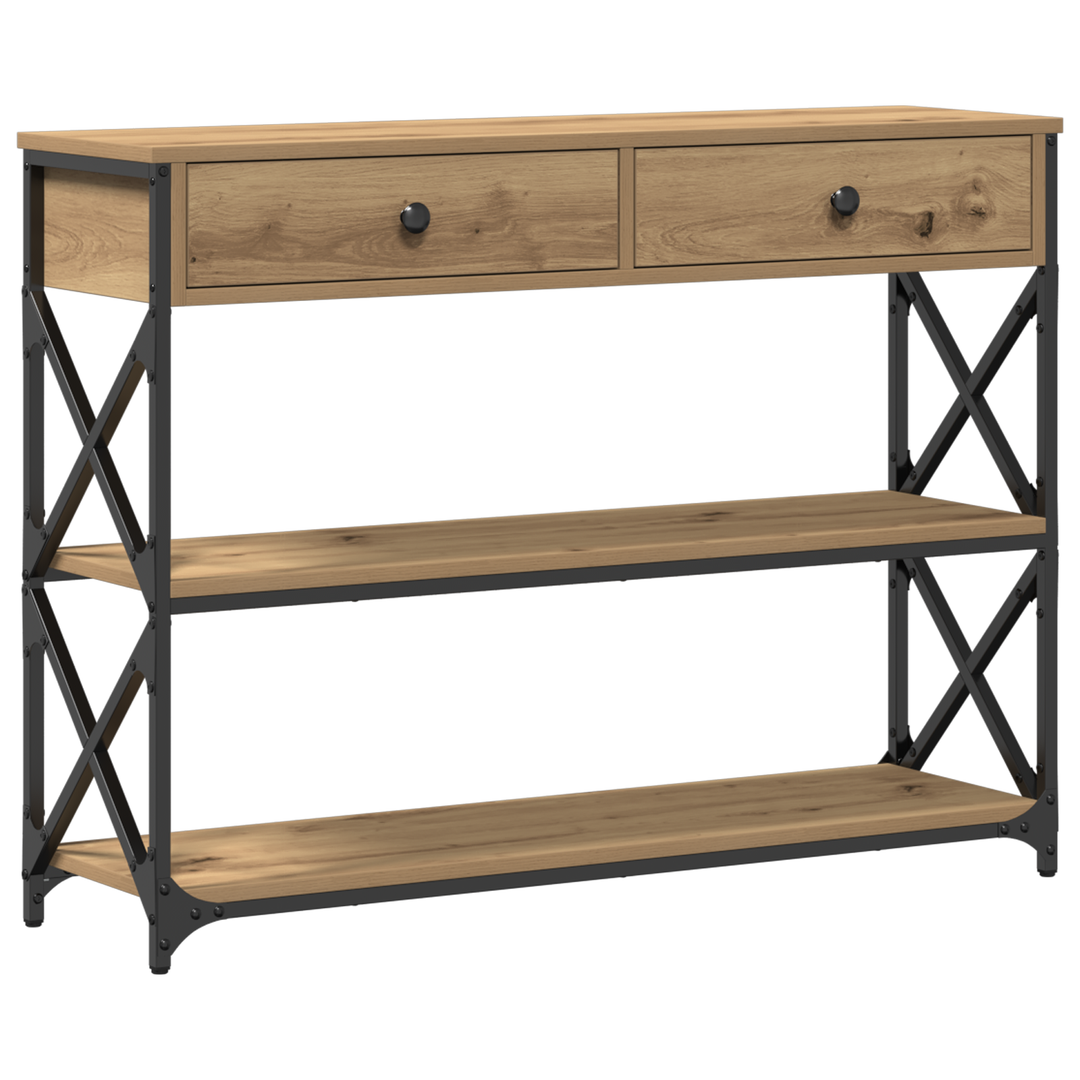 Konsol Bord Artisan Ek 100 X 28 X 75 Cm