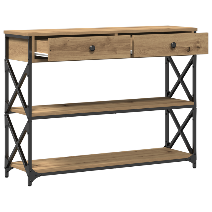 Konsol Bord Artisan Ek 100 X 28 X 75 Cm