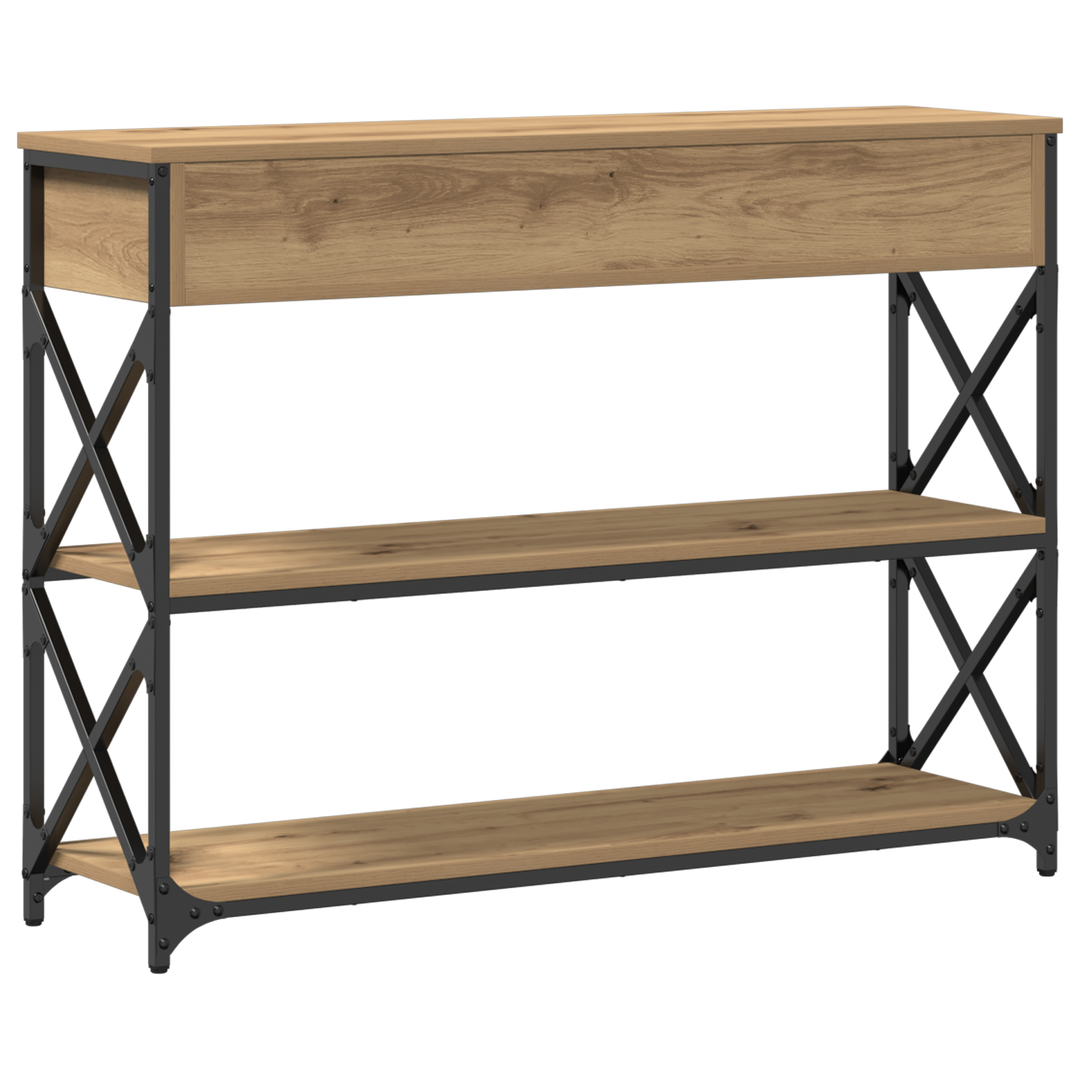 Konsol Bord Artisan Ek 100 X 28 X 75 Cm