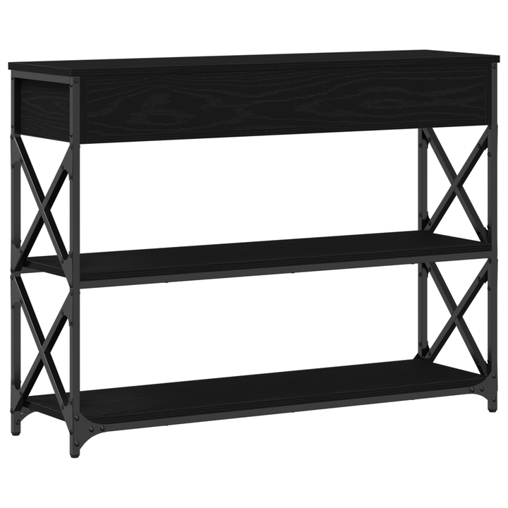 Konsol Bord Svart Ek 100 X 28 X 75 Cm