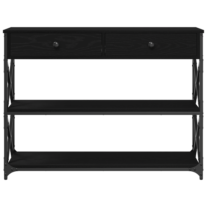 Konsol Bord Svart Ek 100 X 28 X 75 Cm
